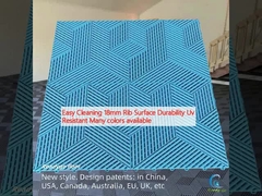 Łatwe czyszczenie 18 mm powierzchnia żebra Trwałość odporna na UV Wiele kolorów dostępnych