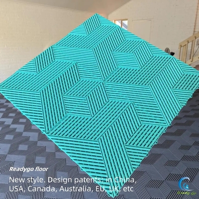 Płytki podłogowe garażowe przeciwpoślizgowe 40x40 Matki do garażu