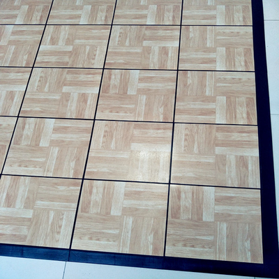 300x300mm płytki podłogi tanecznej Polypropylen płytki podłogi tanecznej na zewnątrz