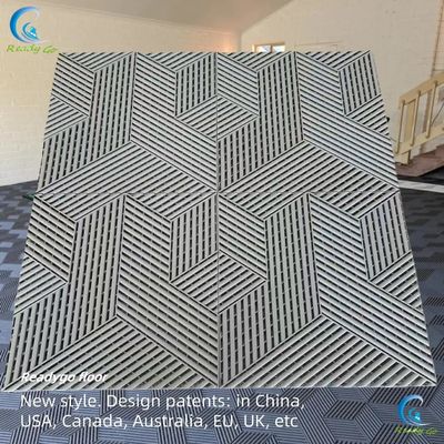 Płytki do podłogi garażowej, wytrzymałe, modułowe, odpowiednie do garaży